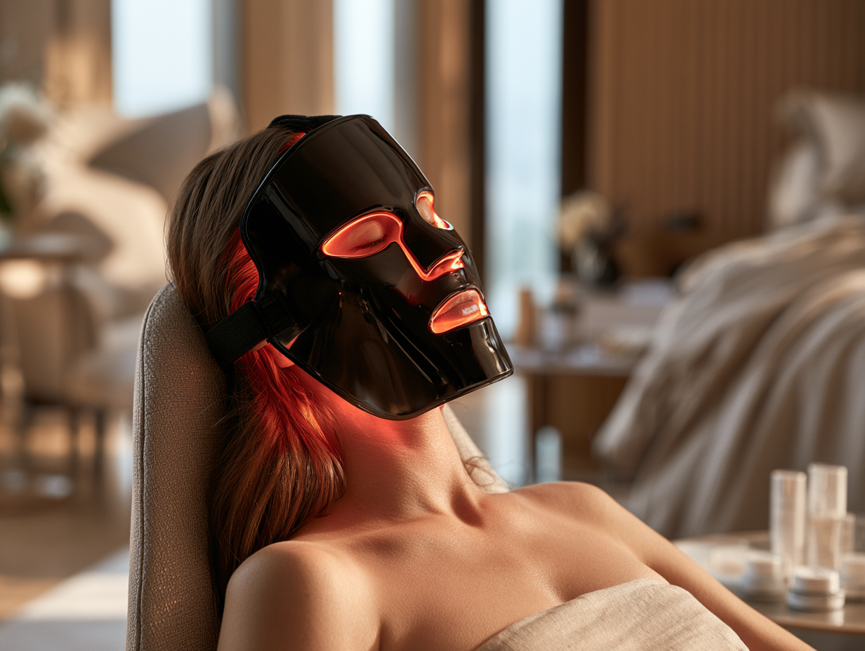LED therapy mask
