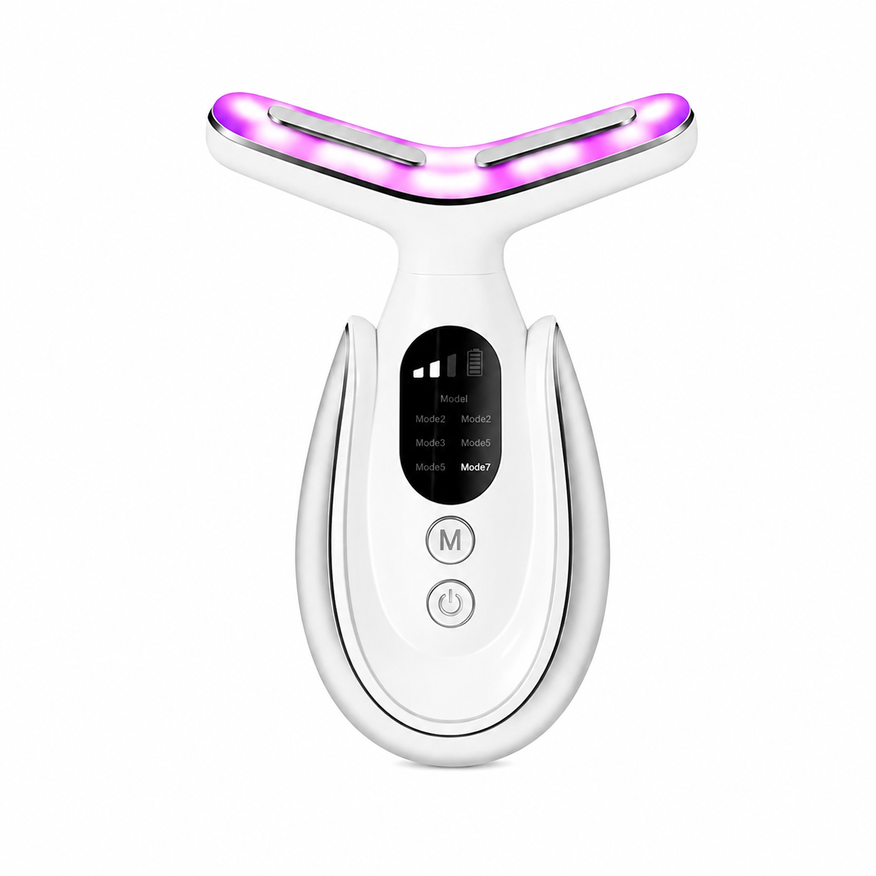 Waterproof LED Neck Beauty Massager with Lifting and Firming Functions