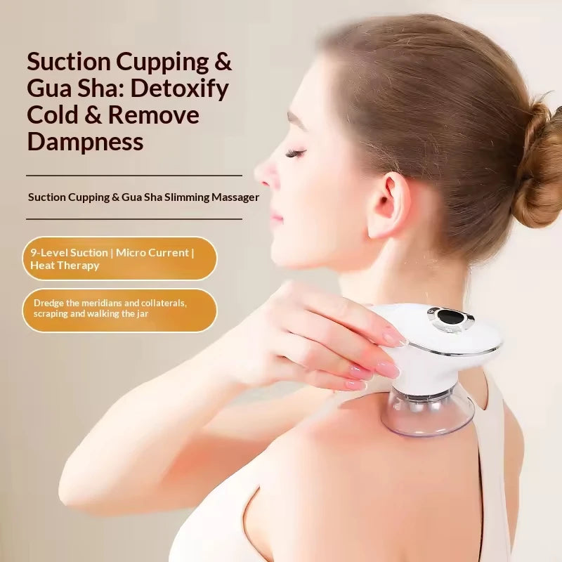 Microcurrent Heating Facial Lifting Pressure Meridian Device