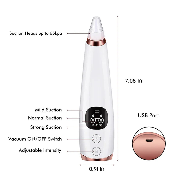 Electric Blackhead Remover Pore Vacuum