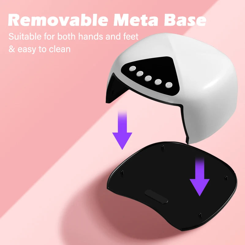 Electric Nail UV Lamp LED Dryer with LCD Timer Display Automatic Gel Curing