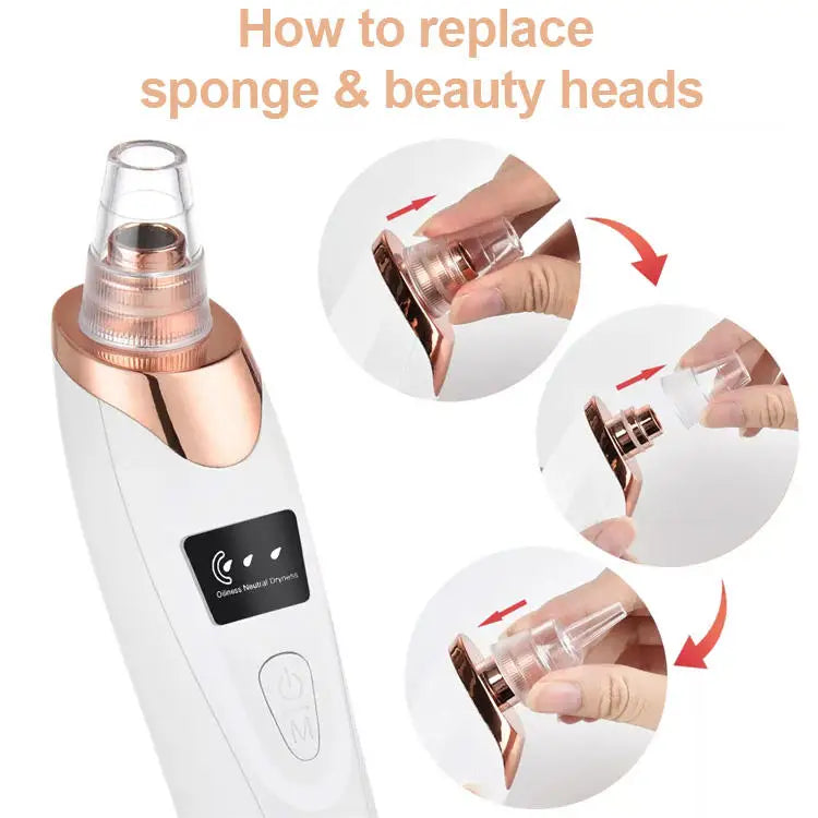 Electric Blackhead Remover Pore Vacuum