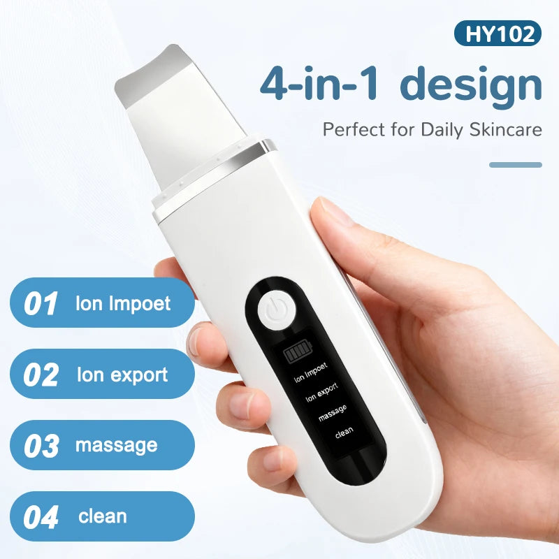 Ultrasonic Facial Cleansing Device for Blackhead Removal