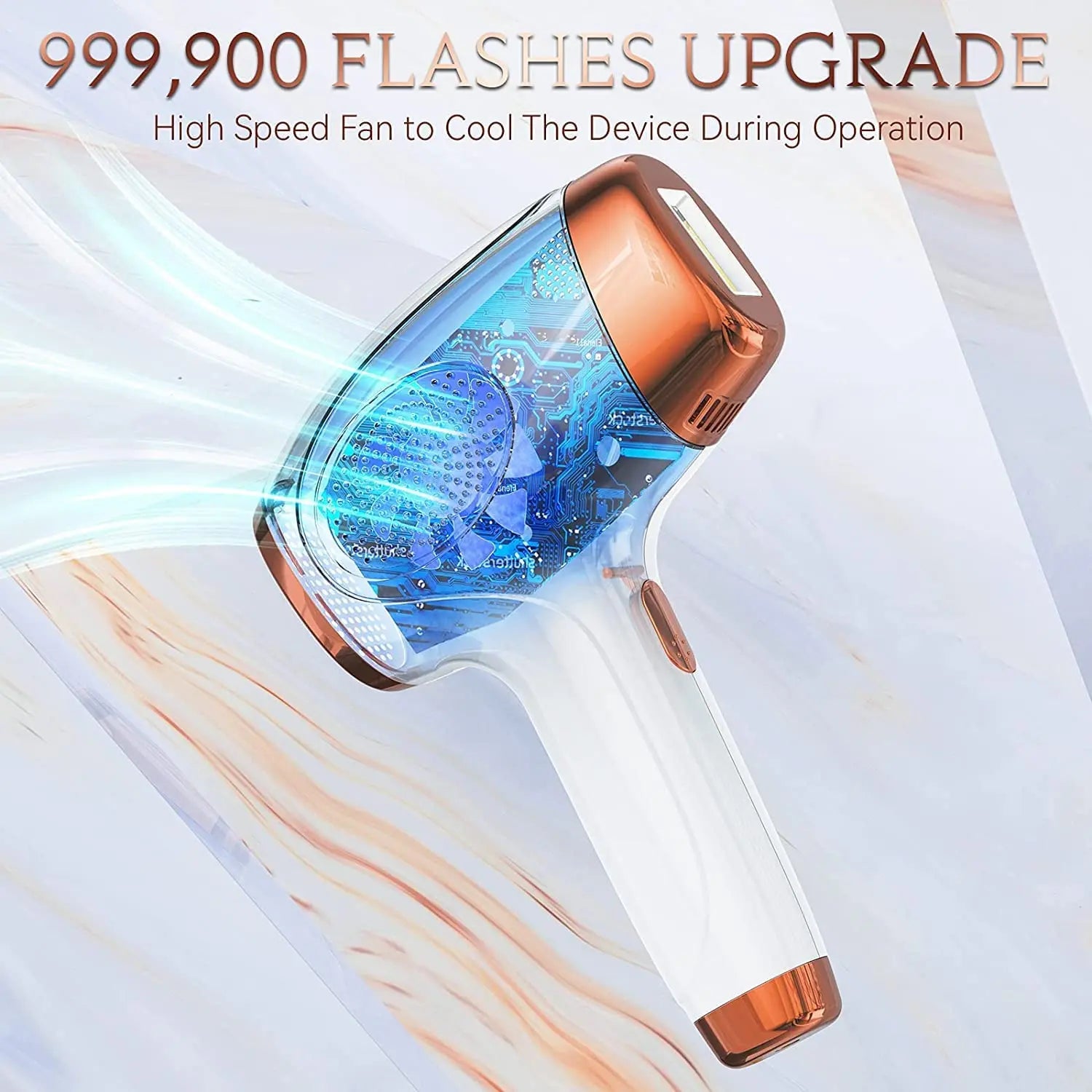 Wireless IPL Laser Hair Removal Device