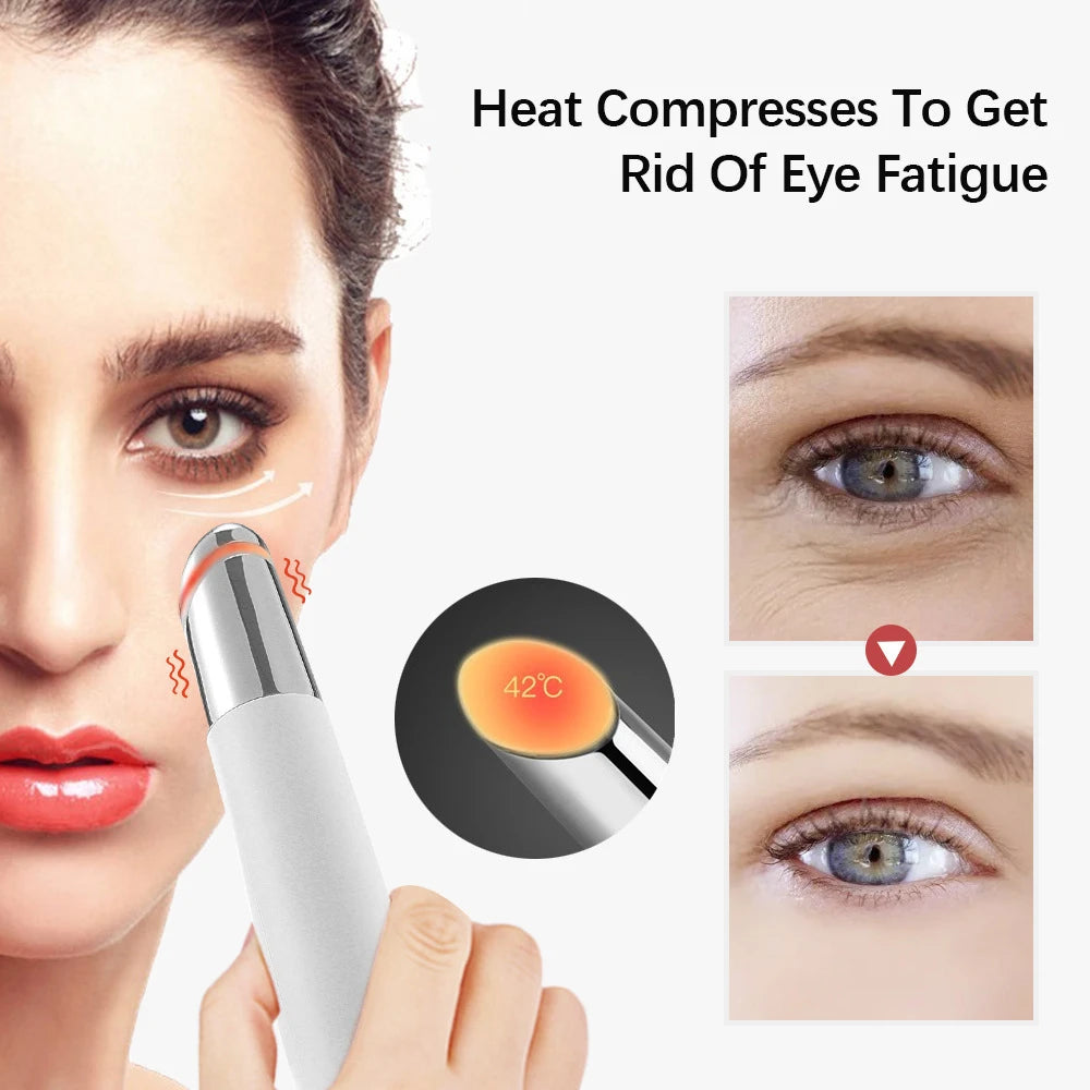 Heated Eye & Face Vibration Massage Pen
