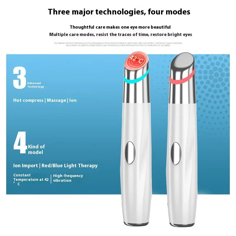 Heated Eye & Face Vibration Massage Pen