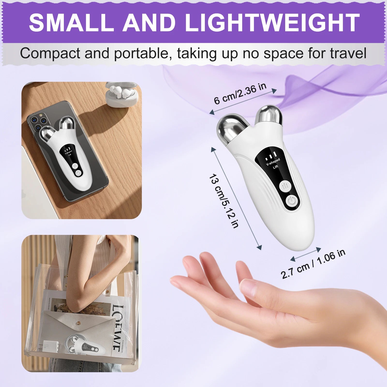 Current Face & Neck Lifting Massager Roller