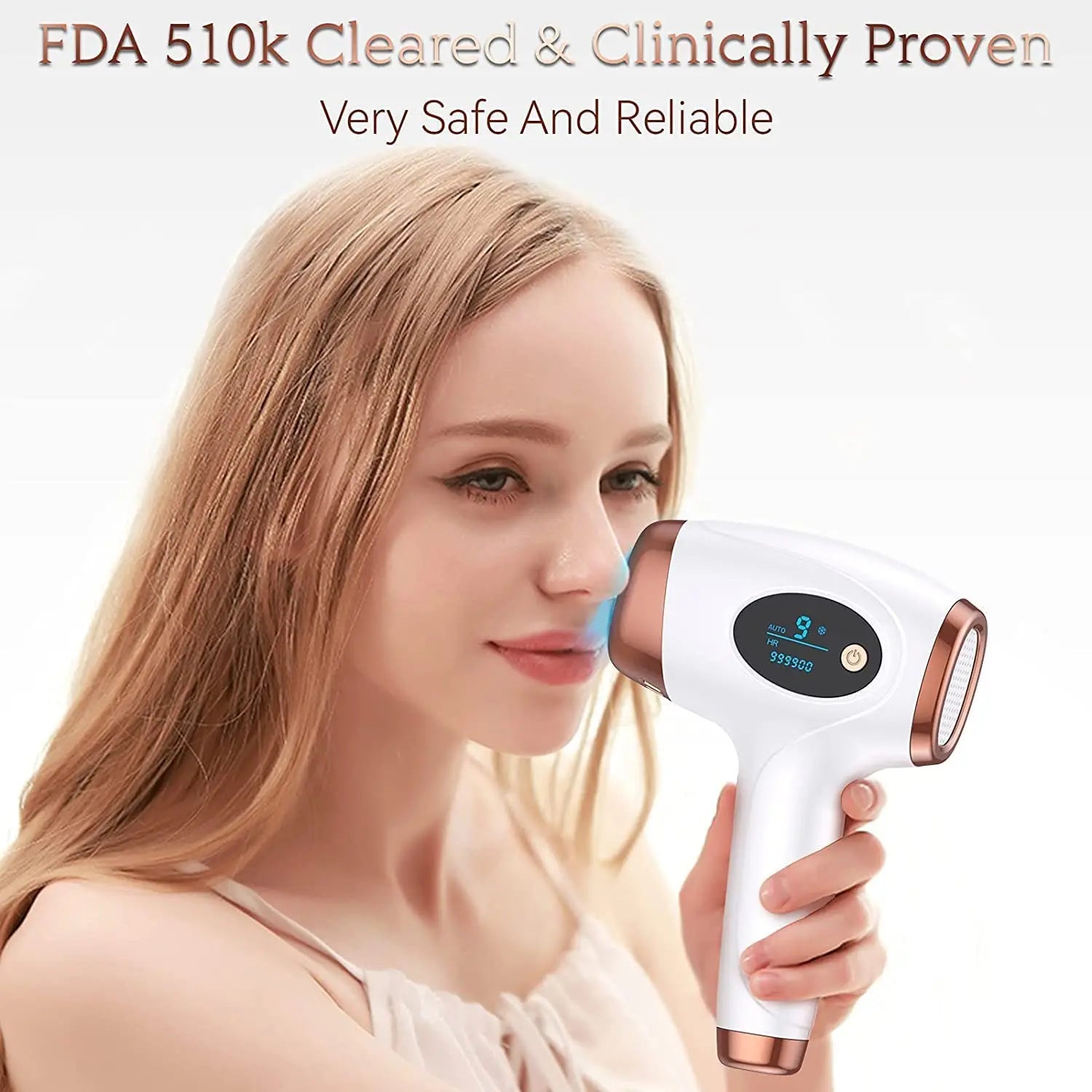 Wireless IPL Laser Hair Removal Device