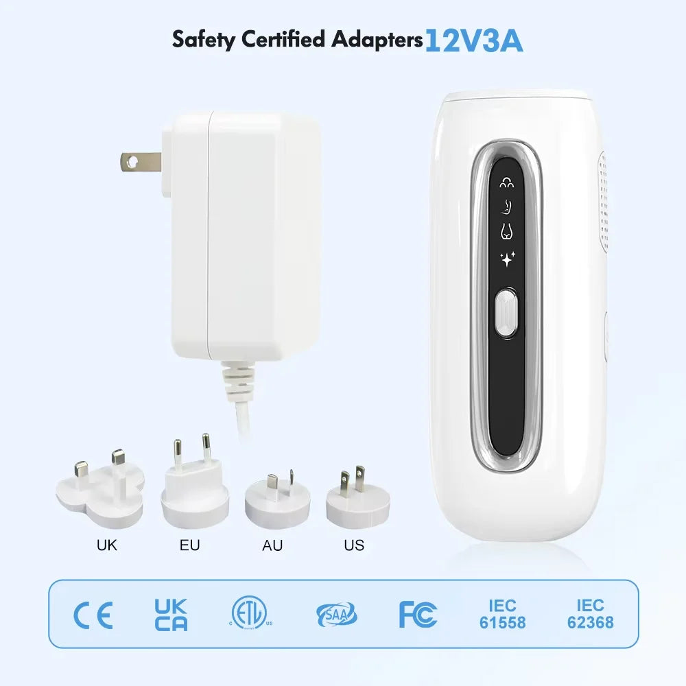 IPL Painless Ice-cooling Hair Removal Device