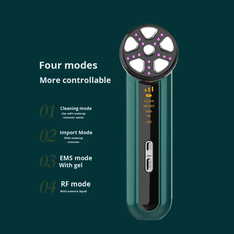 Radio Frequency RF Microcurrent Facial Lifting Massager