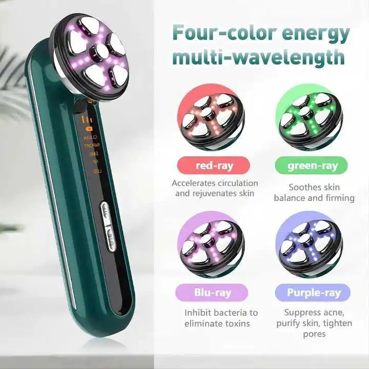 Radio Frequency RF Microcurrent Facial Lifting Massager
