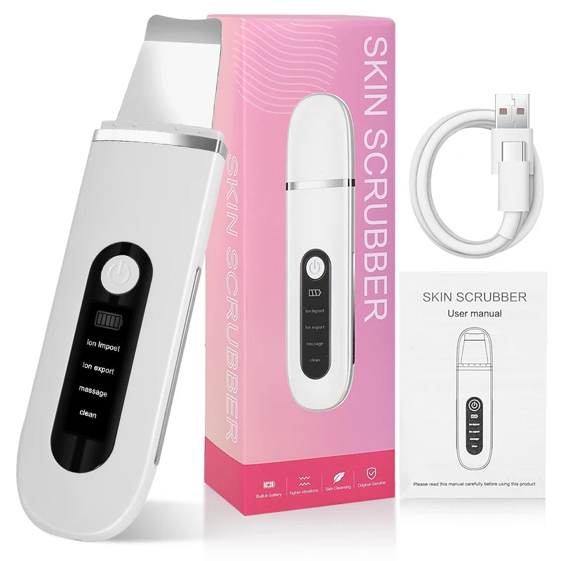 Ultrasonic Facial Cleansing Device for Blackhead Removal