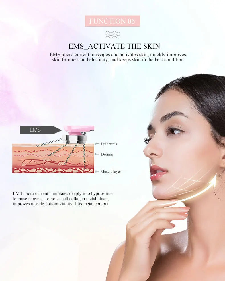 Skin Rejuvenation Pigment Light Therapy Infusion Device