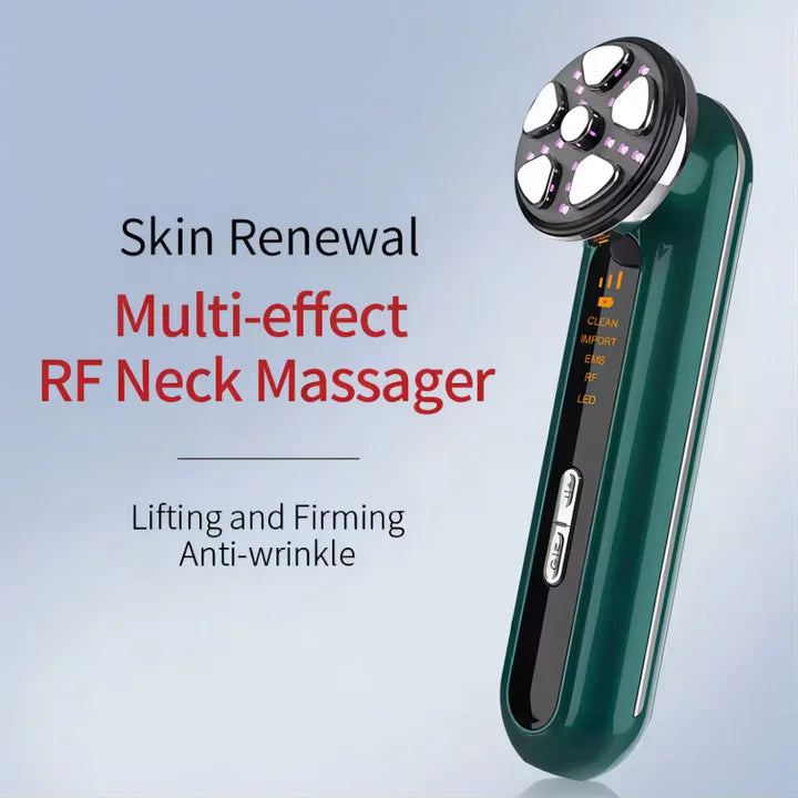 Radio Frequency RF Microcurrent Facial Lifting Massager