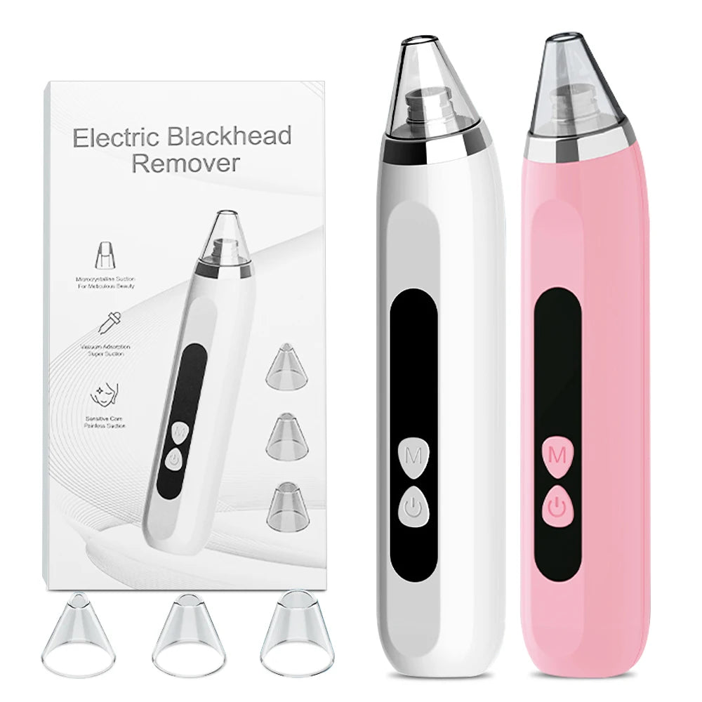 Facial and Nasal Pore Cleaner — Vacuum Blackhead Remover