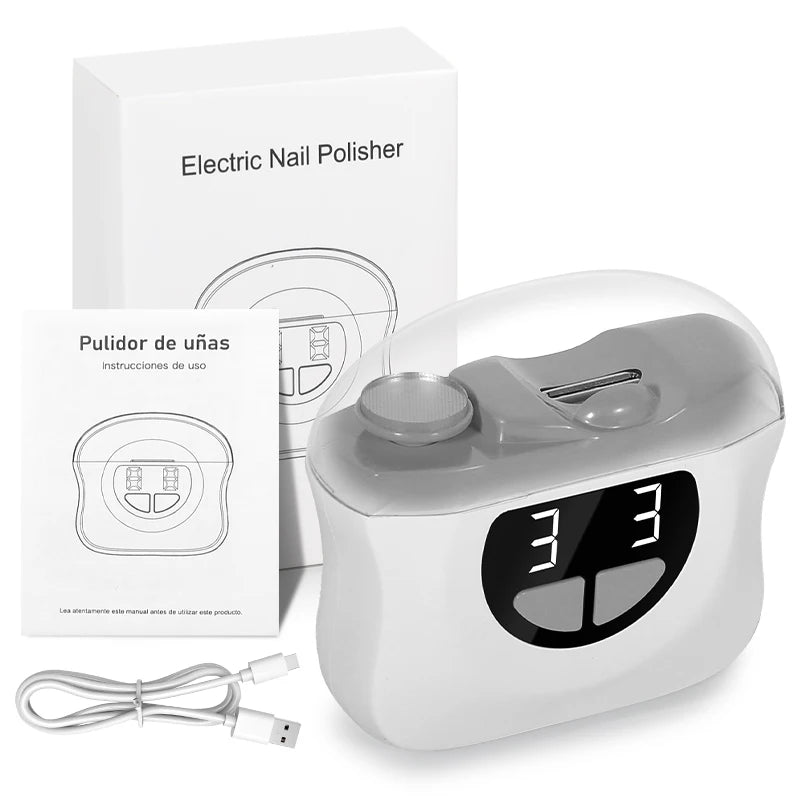 USB Rechargeable Nail Polisher Automatic Nail File