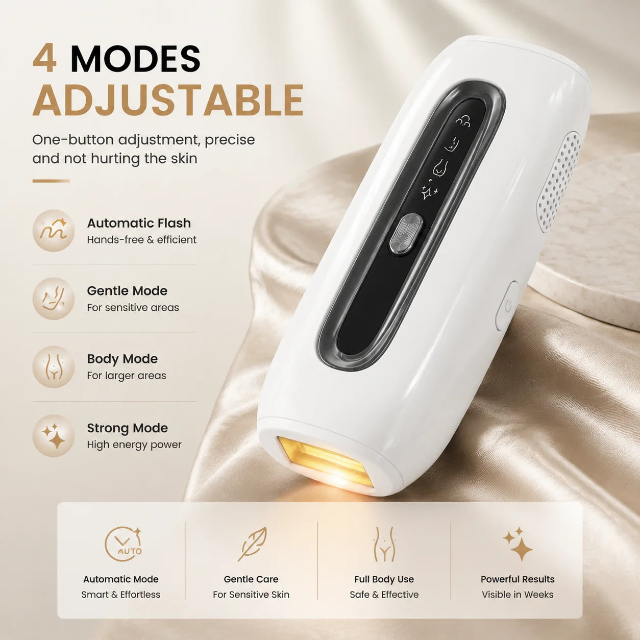 IPL Painless Ice-cooling Hair Removal Device
