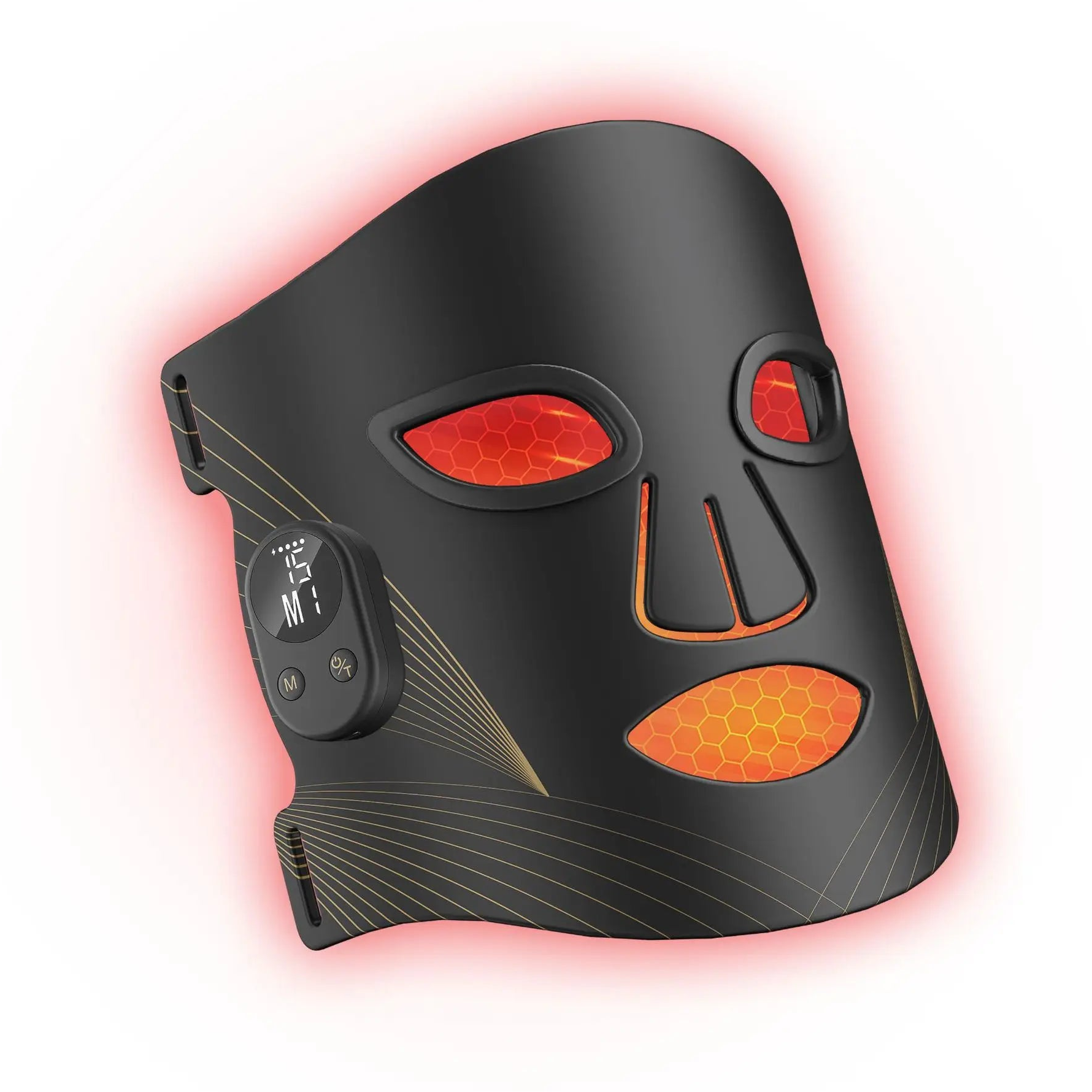 Wireless LED Silicone Red Light Therapy Face Mask
