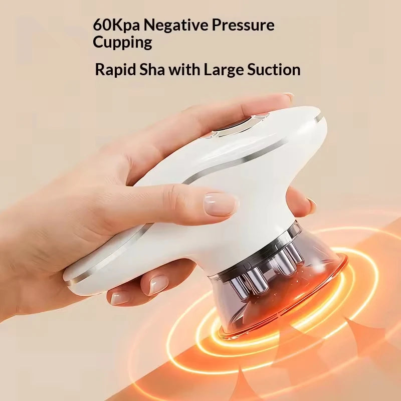 Microcurrent Heating Facial Lifting Pressure Meridian Device