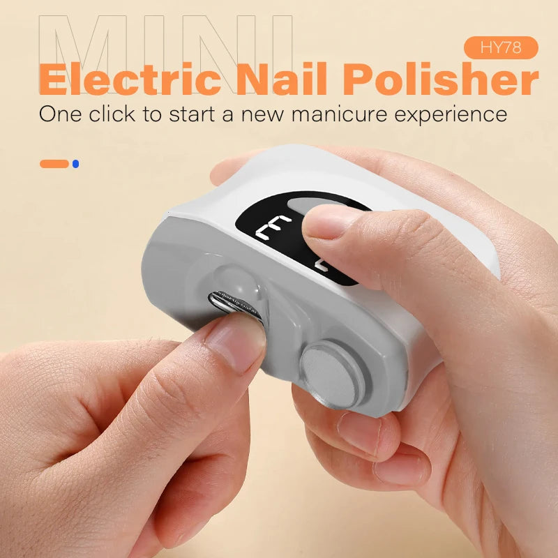 USB Rechargeable Nail Polisher Automatic Nail File