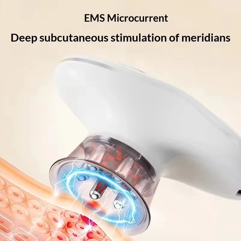 Microcurrent Heating Facial Lifting Pressure Meridian Device