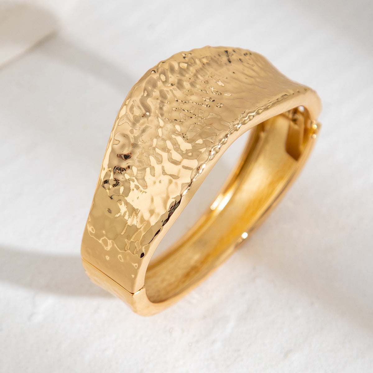 Irregular Textured Spring  Bracelet